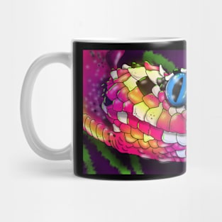 Pink snake Mug